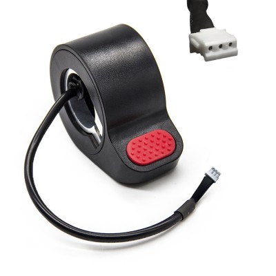 Acelerador de pulgar para Xiaomi M365/1S/Essential/Mi3/Pro/Pro2, Ninebot Serie F y D (Rojo)