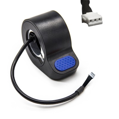 Acelerador de pulgar para Xiaomi M365/1S/Essential/Mi3/Pro/Pro2, Ninebot Serie F y D (Azul)
