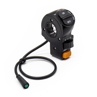 Botonera con Intermitente, luz y claxon 3F. Compatible con Smartgyro Speedway/Rockway - 32cm
