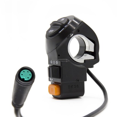 Botonera con Intermitente, luz y claxon 3F. Compatible con Smartgyro Speedway/Rockway - 32cm