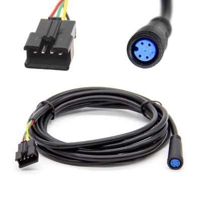 Cable de comunicación Pantalla-Controladora Waterproof, para Zwheel T4 / Z Cougar / Urbanglide / Xtreme / City wheel - 180 cm