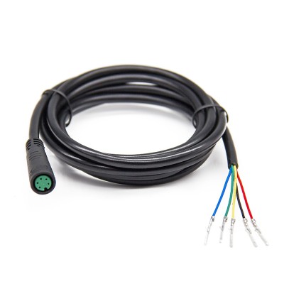 Cable Central de comunicación (Genérico). Conexión  Waterproof. 5 Cables, 5 Pin (8mm - 154cm)