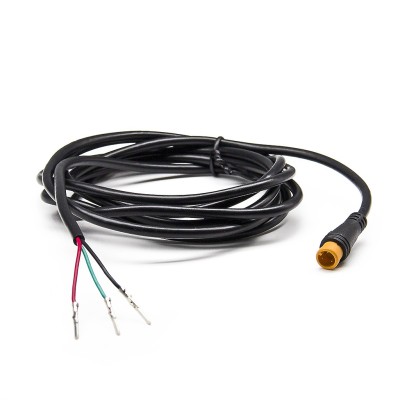 Cable Conexión waterproof 3 Pin, 3 Cables. Luz, contacto y acelerador.