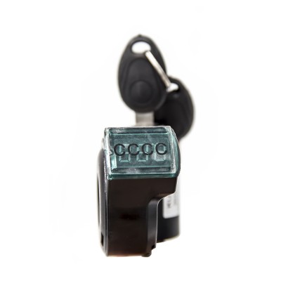 Llave de contacto con voltímetro para patinete - Conector SM