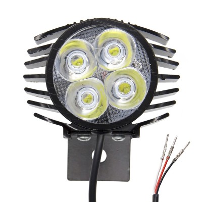 Faro Led con bocina y claxon (12-72V). Luz frontal compatible Smartgyro