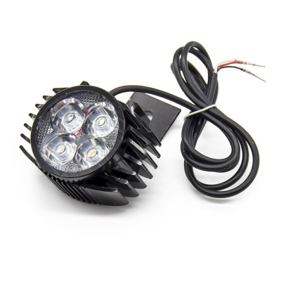 Faro Led con bocina y claxon (12-72V). Luz frontal compatible Smartgyro