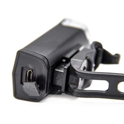 Faro Led recargable Delantero y Trasero para Patinete eléctrico y Bicicleta. Conexión USB