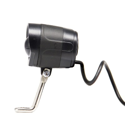 Faro Led con claxon negro. Luz frontal (12-72V)