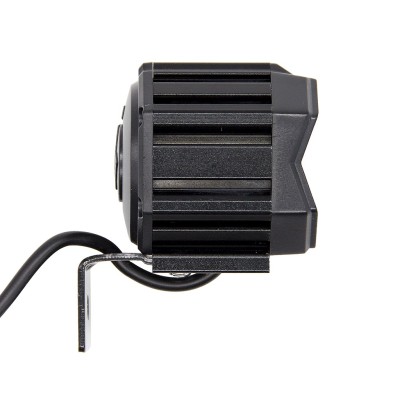 Faro Led 4 focos con Claxon. Luz frontal - Negro (12-80V)