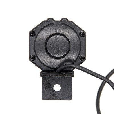 Faro Led 4 focos con Claxon. Luz frontal - Negro (12-80V)