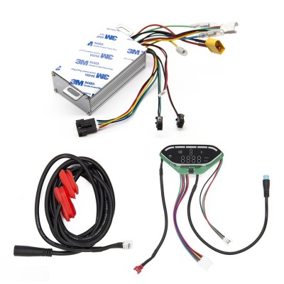 Kit Controladora y Display 36V. Compatible patinete Smartgyro Baggio / Zero / Zwheel ET9 (Contiene cable)