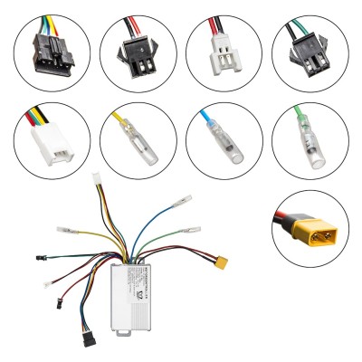 Kit Controladora y Display 36V. Compatible patinete Smartgyro Baggio / Zero / Zwheel ET9 (Contiene cable)