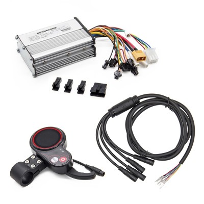 Kit Controladora y Display 36V/48V 20A 500/800W (Display TF100). Genérico. Compatible patinete Kugoo