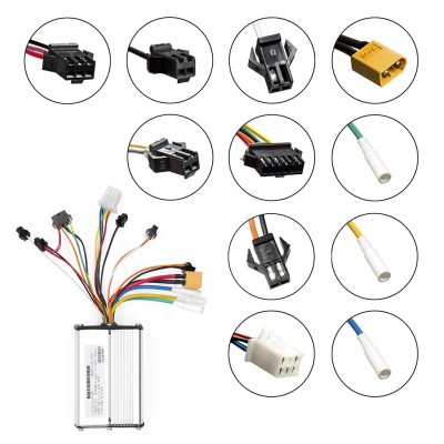 Kit Controladora y Display 36V/48V 20A 500/800W (Display TF100). Genérico. Compatible patinete Kugoo