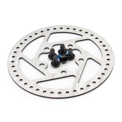 Disco de freno para patinete Cecotec Outsider - Bongo serie A – 110mm, 5 Agujeros (Plata)