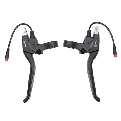 Juego de Manetas de frenos con Conector waterproof. Compatibles con Smartgyro/Zwheel/Urbanglide/City Wheel y similares [Wuxing]