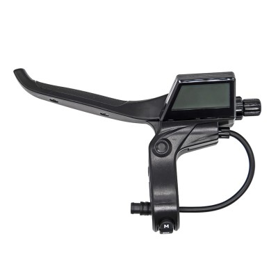Maneta de freno izquierda con Pantalla-Display para patinete Ecoxtrem-Bison / Bogist Urbetter M6 / B-Mov freestyle 5. Hall y LCD