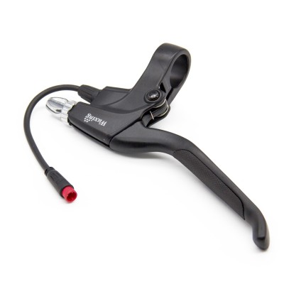 Maneta de freno Izquierda con Conector waterproof. Compatible con Smartgyro/Zwheel/Urbanglide/City Wheel y similar [Wuxing]