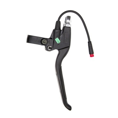 Maneta de freno Izquierda con Conector waterproof. Compatible con Smartgyro/Zwheel/Urbanglide/City Wheel y similar [Wuxing]