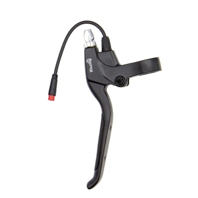 Maneta de freno Izquierda con Conector waterproof. Compatible con Smartgyro/Zwheel/Urbanglide/City Wheel y similar [Wuxing]