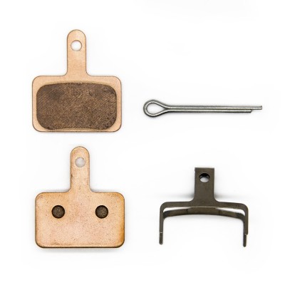 Pastilla de freno M04 de cobre sinterizada cuadrada con tetón (2pcs) para patinete eléctrico