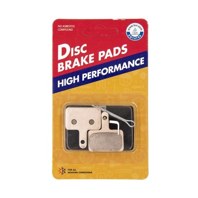 Pastilla de freno M04 de cobre sinterizada cuadrada con tetón (2pcs) para patinete eléctrico