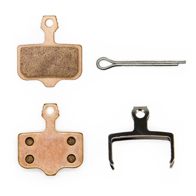 Pastilla de freno M12 de cobre sinterizada rectangular con tetón (2pcs) para patinete eléctrico