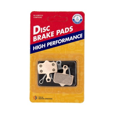 Pastilla de freno M12 de cobre sinterizada rectangular con tetón (2pcs) para patinete eléctrico