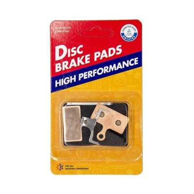 Pastilla de freno M10 de cobre sinterizada rectangular con tetón (2pcs) para patinete eléctrico