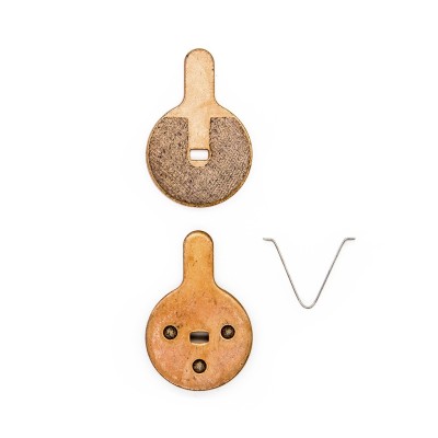 Pastilla de freno M23-2 sinterizada redonda con tetón (2pcs) para patinete eléctrico