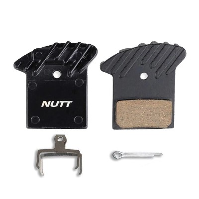 Pastillas de Freno de Disco (2pcs) Calibre hidráulico para patinete eléctrico. Calor con enfriamiento