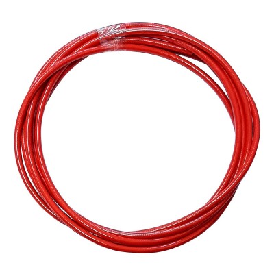 Funda roja para cable de freno para patinete y bicicleta (20 m)